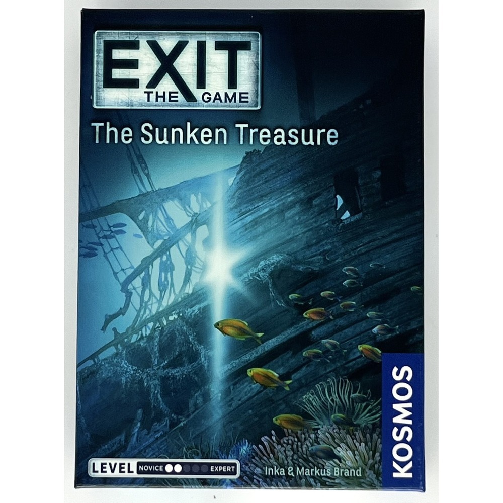 Exit The Game The Sunken Treasure Thames & Kosmos TAK 694050 Escape Room Card